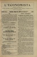 L'economista: gazzetta settimanale di scienza economica, finanza, commercio, banchi, ferrovie e degli interessi privati - A.47 (1920) n.2401, 9 maggio