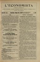 L'economista: gazzetta settimanale di scienza economica, finanza, commercio, banchi, ferrovie e degli interessi privati - A.47 (1920) n.2401, 9 maggio