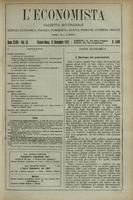 L'economista: gazzetta settimanale di scienza economica, finanza, commercio, banchi, ferrovie e degli interessi privati - A.48 (1921) n.2480, 13 novembre