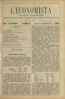 L'economista: gazzetta settimanale di scienza economica, finanza, commercio, banchi, ferrovie e degli interessi privati - A.51 (1924) n.2609, 11 maggio