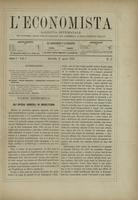 L'economista: gazzetta settimanale di scienza economica, finanza, commercio, banchi, ferrovie e degli interessi privati - A.01 (1874) n.17, 27 agosto