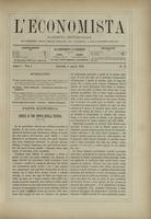 L'economista: gazzetta settimanale di scienza economica, finanza, commercio, banchi, ferrovie e degli interessi privati - A.01 (1874) n.14, 6 agosto