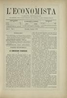 L'economista: gazzetta settimanale di scienza economica, finanza, commercio, banchi, ferrovie e degli interessi privati - A.01 (1874) n.05, 4 giugno