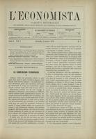 L'economista: gazzetta settimanale di scienza economica, finanza, commercio, banchi, ferrovie e degli interessi privati - A.01 (1874) n.05, 4 giugno