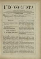 L'economista: gazzetta settimanale di scienza economica, finanza, commercio, banchi, ferrovie e degli interessi privati - A.01 (1874) n.15, 13 agosto