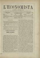 L'economista: gazzetta settimanale di scienza economica, finanza, commercio, banchi, ferrovie e degli interessi privati - A.01 (1874) n.06, 11 giugno