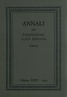 Annali della Fondazione Luigi Einaudi Volume 24 Anno 1990
