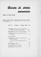 Rivista di storia economica. A.03 (1938) n.2, Giugno