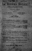 La riforma sociale. Rassegna di scienze sociali e politiche A.9 (1902) Vol. 12