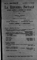 La riforma sociale. Rivista critica di economia e di finanza A.24 (1917) Vol. 28