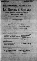 La riforma sociale. Rivista critica di economia e di finanza A.28 (1921) Vol. 32