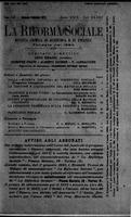 La riforma sociale. Rivista critica di economia e di finanza A.29 (1922) Vol. 33