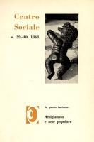 Centro sociale A.08 n.39-40. Artigianato e arte popolare