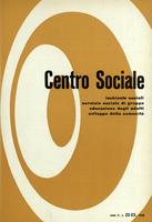 Centro sociale A.05 n.22-23. Inchieste sociali, servizio sociale di gruppo, educazione degli adulti