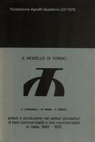 Il modello di Torino. Prezzi e produzione nei settori produttori di beni commerciabili e non commerciabili in Italia 1960-1976
