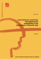 Local Voices for Local Food: Strengthening the sustainability of the food system in Piemonte, Italy