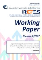 Agroecologia e agricoltura convenzionale a confronto. Un’analisi di sostenibilità socio-economica e ambientale nella produzione familiare di caffè in Brasile