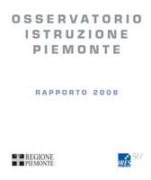 Osservatorio istruzione Piemonte. Rapporto 2008