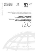 La parità di accesso all'istruzione in Piemonte. Differenze di genere e motivazioni di scelta nella Formazione Professionale