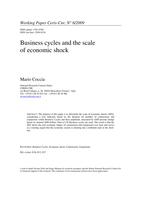 Business cycles and the scale of economic shock