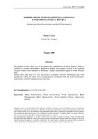 Soddisfazione, coinvolgimento lavorativo e performance della ricerca (Satisfaction, Work Involvement and R&amp;D Performance)