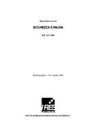 Sicurezza e paura