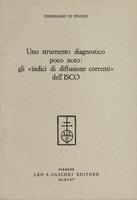 Uno strumento diagnostico poco noto: Gli «indici di diffusione correnti» dell' ISCO