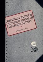 Competitività e strategie dei costruttori di macchine per la lavorazione del legno