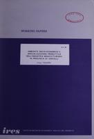 Ambiente socio-economico e specializzazione produttiva dell'industria manifatturiera in provincia di Vercelli