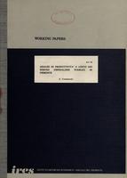 Analisi di produttività e costo dei servizi ospedalieri pubblici in Piemonte