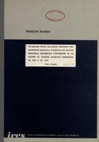 Un'analisi delle relazioni esistenti tra superficie agricola utilizzata ed alcune principali grandezze economiche in un gruppo di aziende agricole piemontesi al 1963 e al 1979