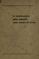 La localizzazione delle industrie nella cintura di Torino