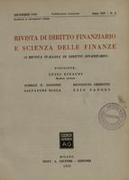 Rivista di diritto finanziario e scienza delle finanze. 1955, Anno 14, n.4, dicembre