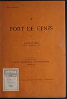 Le port de Genes