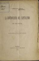 La controversia del capitalismo in Russia