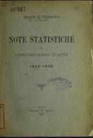 Note statistiche sul circondario d'Asti : 1826-1896