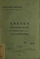 Mouvement gréviste aux Pays-Bas en 1903 : Grèves des chemins de fer et législation