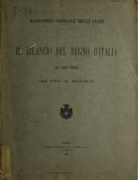Il bilancio del Regno d'Italia negli esercizi finanziari dal 1862 al 1907-908