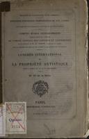 Congrès international de la propriete artistique : tenu a Paris du 18 au 21 septembre