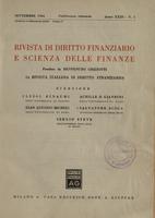 Rivista di diritto finanziario e scienza delle finanze. 1964, Anno 23, n.3, settembre