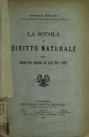 La scuola del diritto naturale