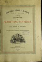 Service des habitations ouvrieres : lois, arretes et documents relatifs à l'organisation et au fonctionnement des societes intermediaires