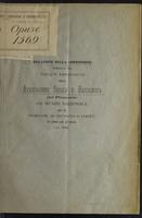 Relazione della commissione nominata dal consiglio amministrativo della associazione serica e bacologica del Piemonte con museo nazionale per la premiazione dei coltivatori di sementi che presero parte al concorso del 1896