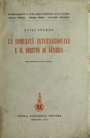 La comunità internazionale e il diritto di guerra