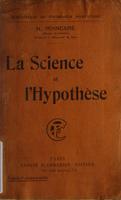 La science et l'hypothese