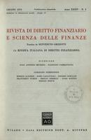 Rivista di diritto finanziario e scienza delle finanze. 1975, Anno 34, n.2, giugno