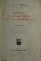 Principii del nuovo ordine economico e finanziario