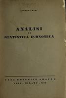 Analisi di statistica economica