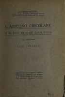 L'assegno circolare e il suo regime giuridico