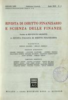 Rivista di diritto finanziario e scienza delle finanze. 1983, Anno 42, n.2, giugno